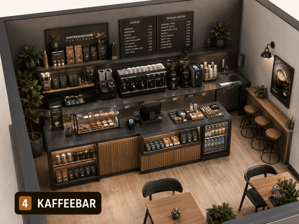 Kaffeemaschine-Tankstellen-Verzehrort-Kaffeebar
